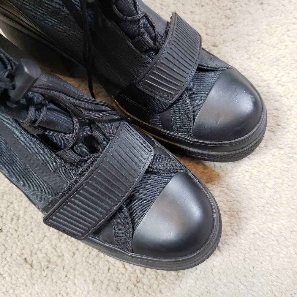 Converse Boots Women 9.5 Black GR82 Chuck Taylor All Star Chunky Grunge Military - Picture 8 of 12
